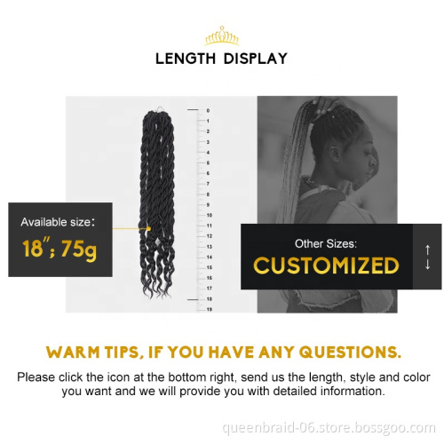 24strands 20" Ombre Color Synthetic Braiding Hair Extention Crochet Braids Hair Synthetic Faux Locs Crochet Braids Hair